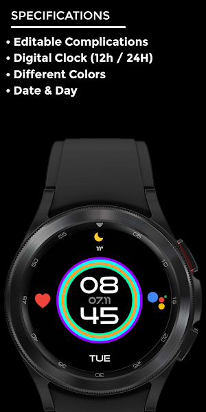 Varinight - watch face Screenshot 3