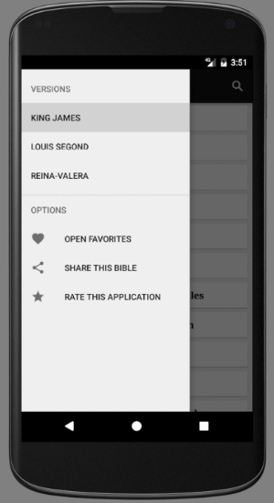 THE HOLY BIBLE (KING JAMES) Screenshot 1