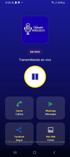 Radio Generación FM Screenshot 2