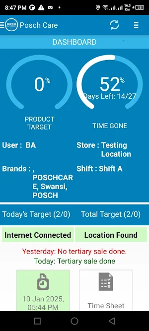 Posch Care Screenshot 2