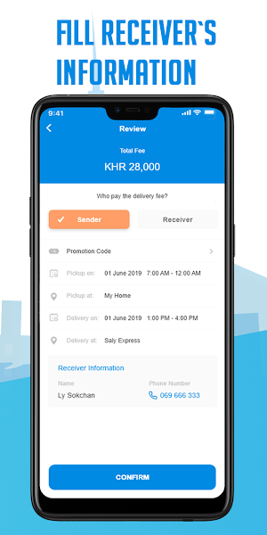 PAPA Deliver - Parcel Delivery in Cambodia Screenshot 3