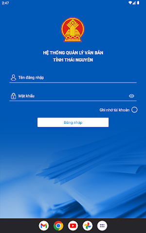 QLVBĐH tỉnh Thái Nguyên Screenshot 2