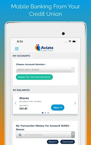 Aviate Credit Union Screenshot 3