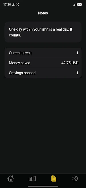 Quitracker: Quit Smoking Screenshot 2