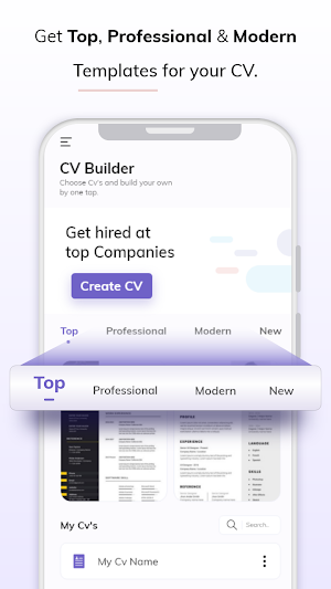CV Maker with Resume builder Screenshot 1