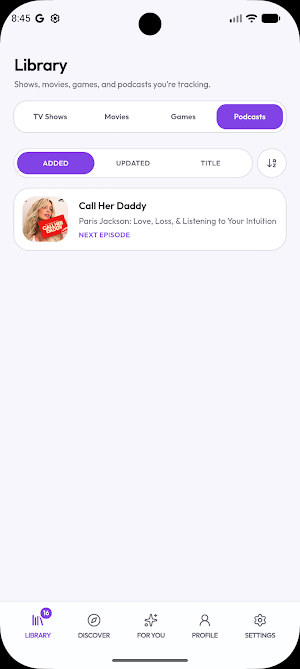 Purplecast Screenshot 2