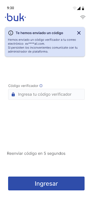 Buk Asistencia Colaborador Screenshot 2