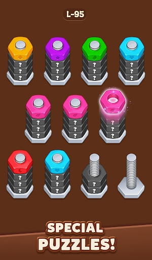 Wood Nuts Bolts: Screw Sorting Screenshot 3