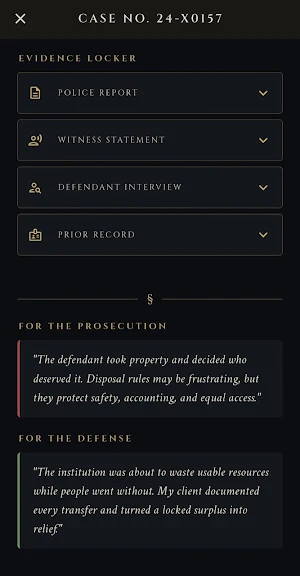 Your Honor: Judge Simulator Screenshot 1