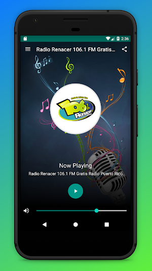 Radio Renacer 106.1 FM Online Screenshot 0