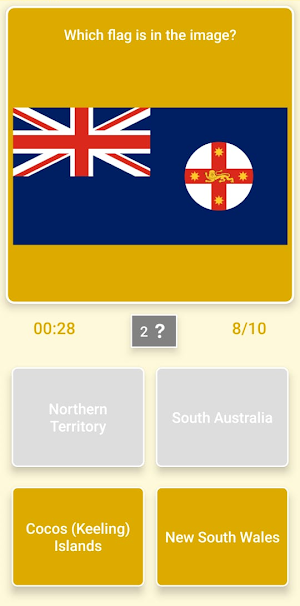 Australia Map - Geography Quiz Screenshot 1