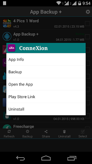 App Backup+ Screenshot 1