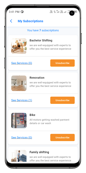 Bubaa Services Provider Screenshot 0