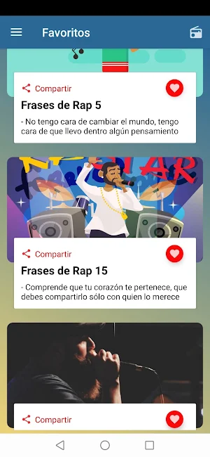 Frases de Rap Frases que Riman Screenshot 1