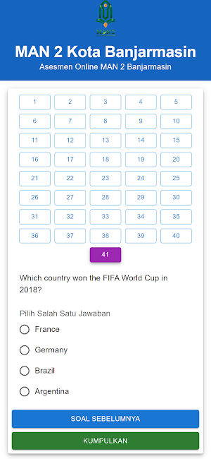 MAN 2 Kota Banjarmasin Screenshot 1