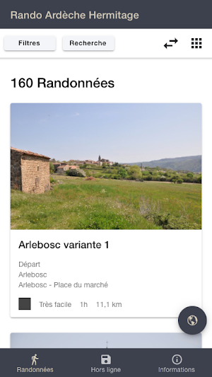 Rando Ardèche Hermitage Screenshot 0
