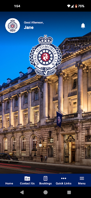 Royal Automobile Club Screenshot 0
