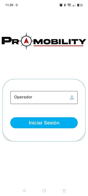Promobility Operador Screenshot 1