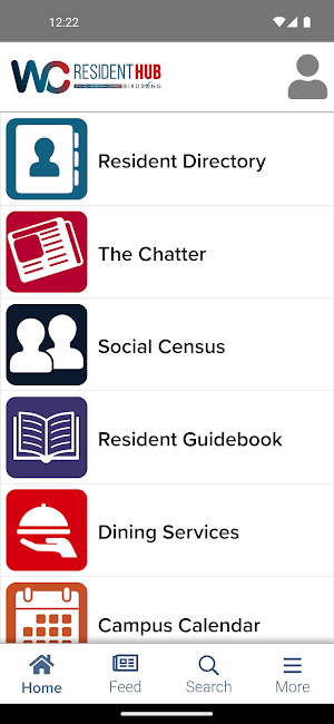 WCCB Resident Hub Screenshot 1