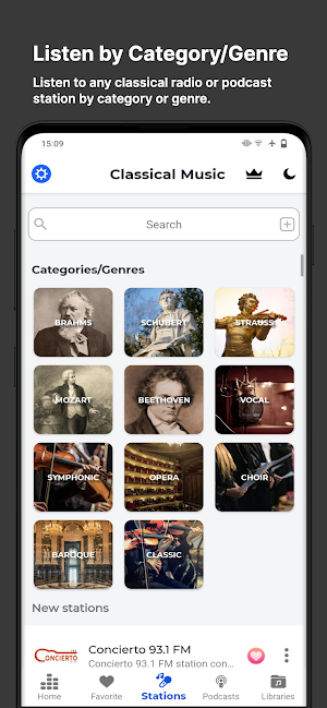 Classical Music & Songs Radio Screenshot 1