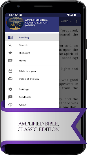 Holy Bible AMPC Screenshot 0