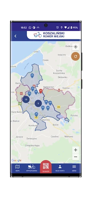 Koszaliński Rower Miejski Screenshot 0