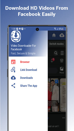 FastSaver: HD Video Downloader Screenshot 0