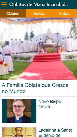 Oblatos de Maria Imaculada-OMI Screenshot 2