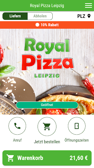 Royal Pizza Leipzig Screenshot 0