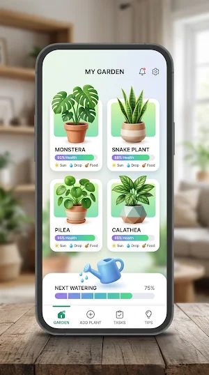 FreshFlowers: Water Reminder Screenshot 1