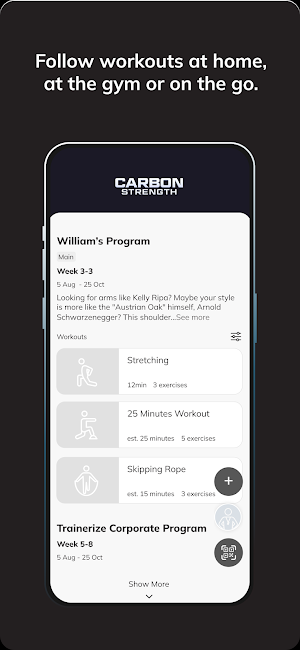 Carbon Strength Screenshot 2