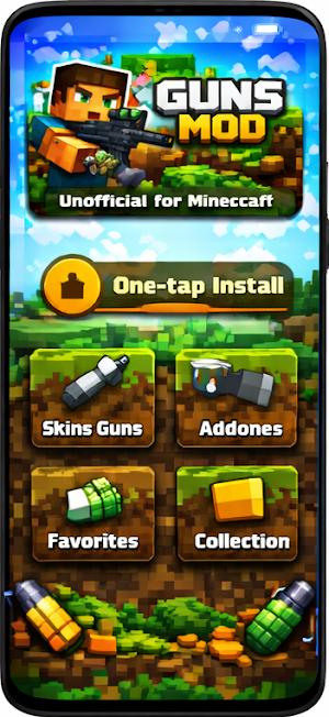 Guns Mod skins for Minecraft Screenshot 3