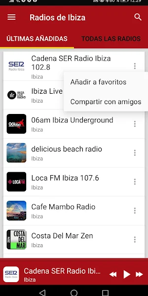 Ibiza Radio Stations - Balearic Islands Screenshot 1