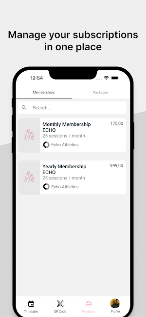 Echo Gym Screenshot 3