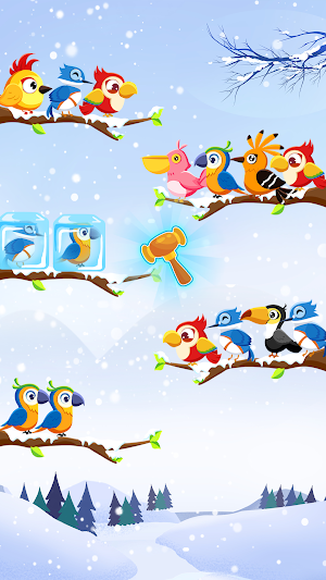 Color Bird Game: Sort It Now Screenshot 3
