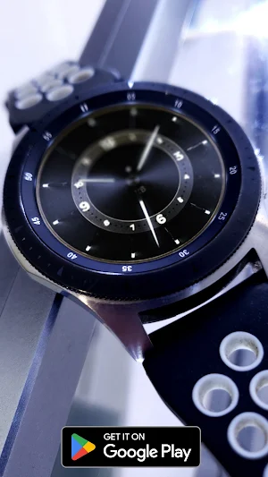 Golden Business Watch Face Screenshot 2