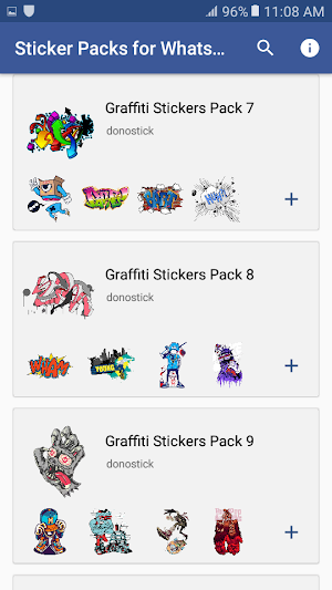 Graffiti Stickers for WhatsApp - WAStickerApps Screenshot 2