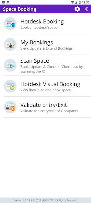 HCLTech Hotdesk Seating Screenshot 2