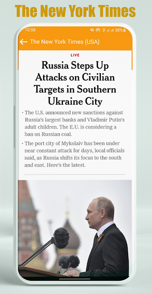 Time Of World Newspaper Screenshot 2