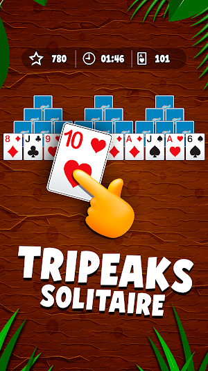 Tripeaks Solitaire Online Screenshot 0