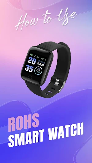 RoHS smart watch app Guide Screenshot 0