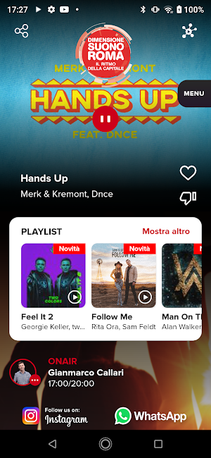 Dimensione Suono Roma Screenshot 0