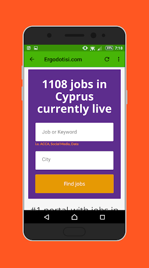 Job Vacancies Cyprus Screenshot 2