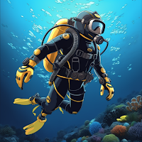 Scuba diving: Brave diver