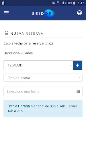 Seidor Parking Screenshot 2