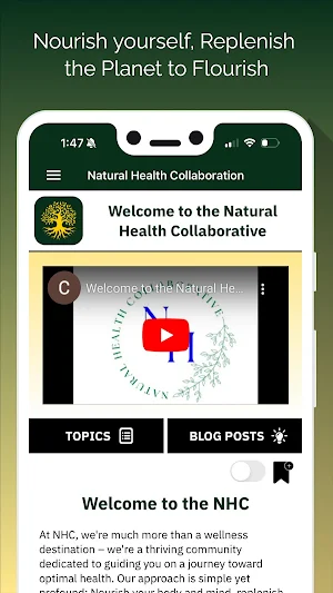 Natural Health Collaborative Screenshot 1