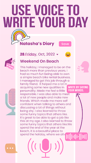 My Diary - Diary With Lock Screenshot 2