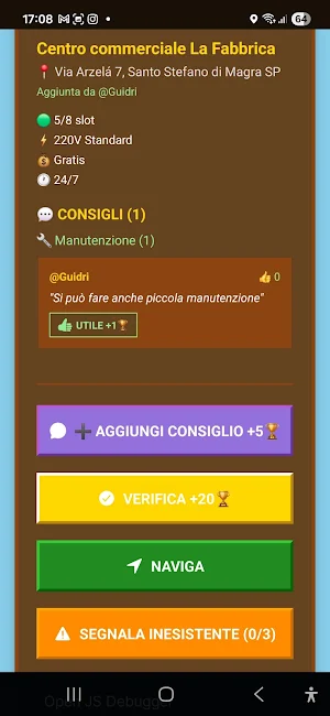Ricarica Bike e Viaggi Screenshot 2