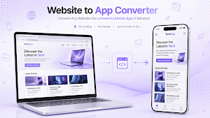 Website to App Builder Screenshot 0
