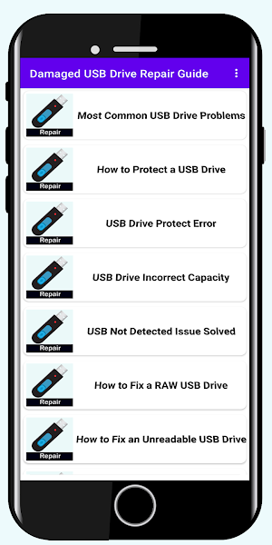 Damaged USB Drive Repair Guide Screenshot 1